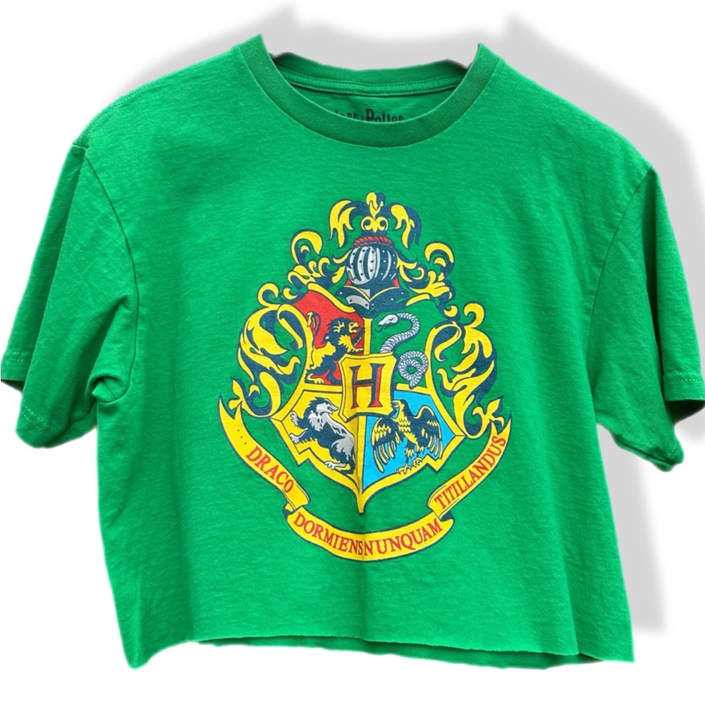 Warner Bros. Green Hogwarts Crest Tee